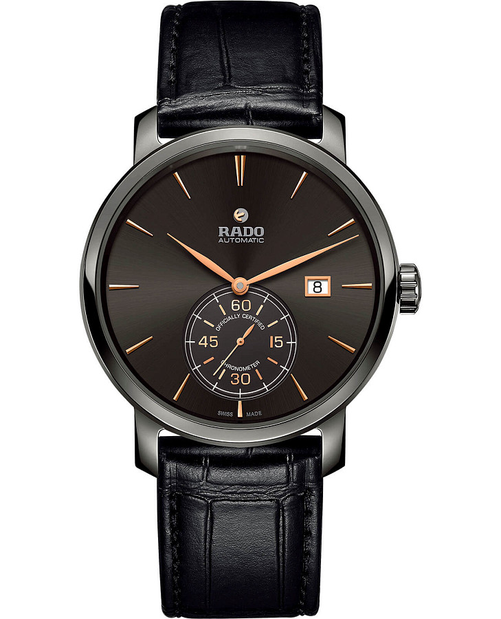 Часы Rado Petite Seconde R14053106 — мужские, черный
