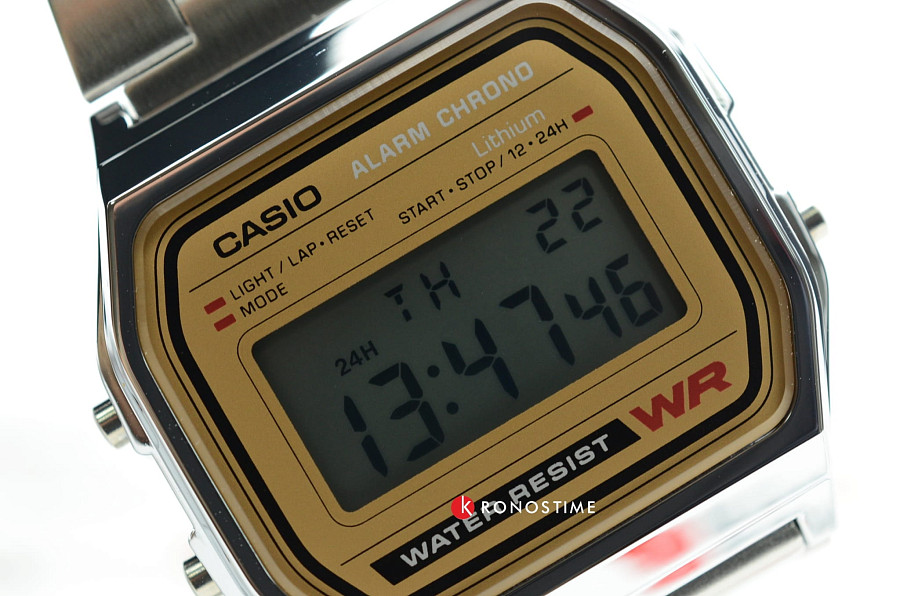 Часы Casio A-158WEA-9 — пластик, Япония