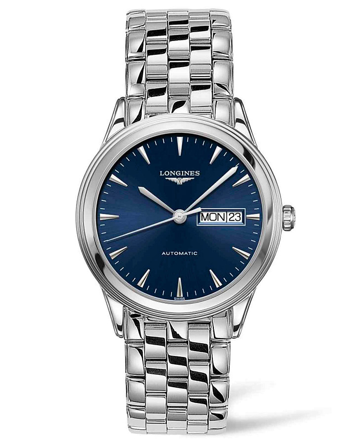 Часы Longines Flagship L4.899.4.92.6 — мужские, синий