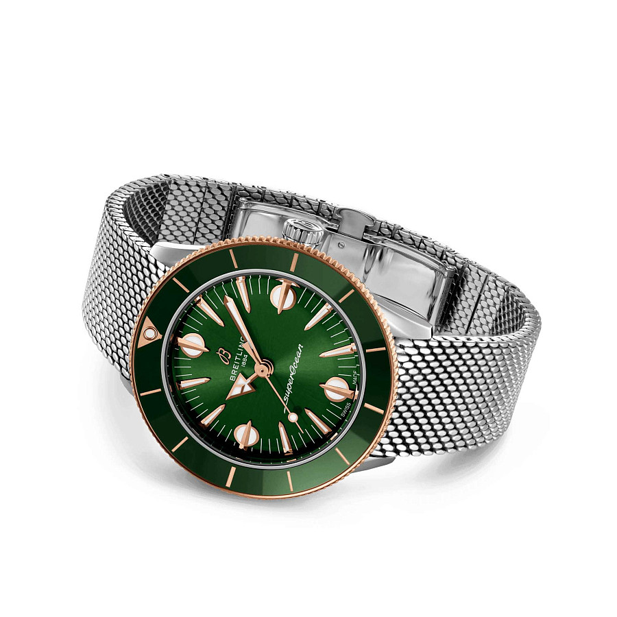 Часы Breitling Superocean Heritage ’57 Highlands U10340361L1A1 — золото сталь, Швейцария
