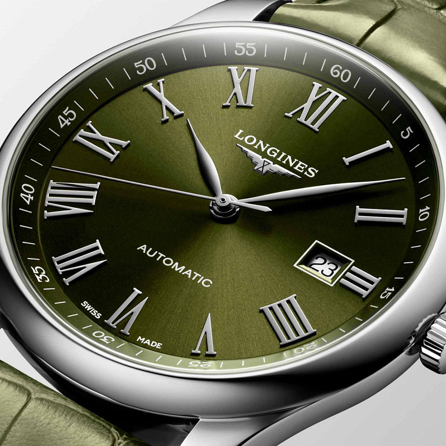 Часы Longines Master Collection L2.893.4.09.2 — мужские, кожаный