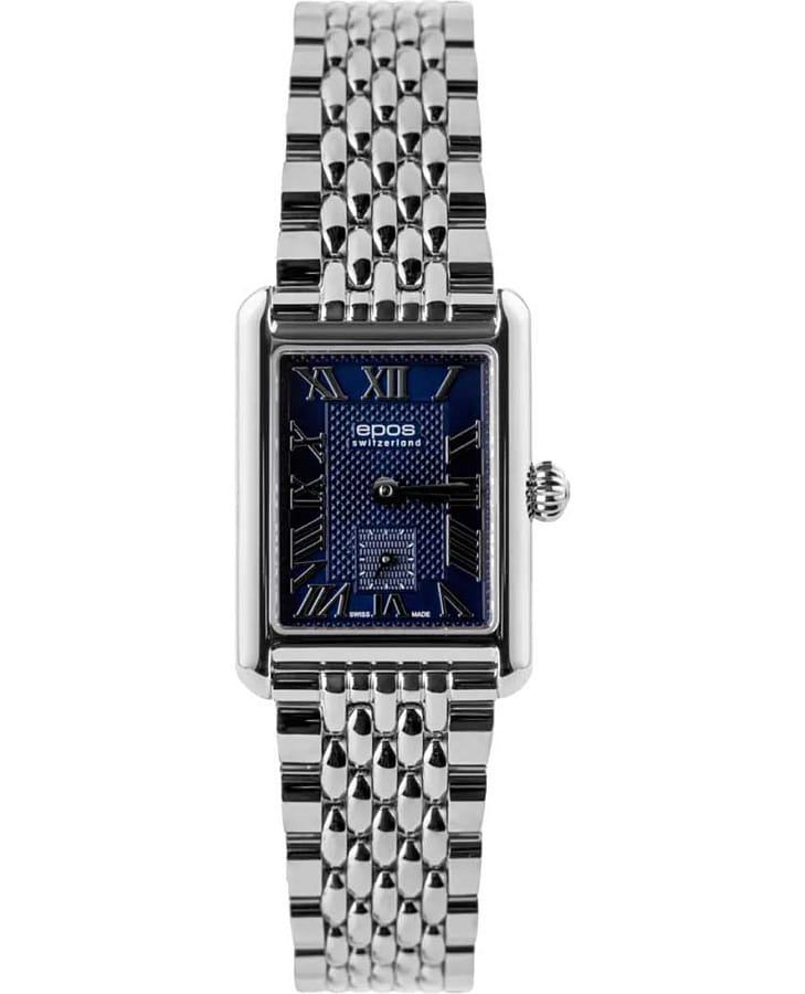 Часы Epos Ladies 8002.702.20.26.30 — женские, синий