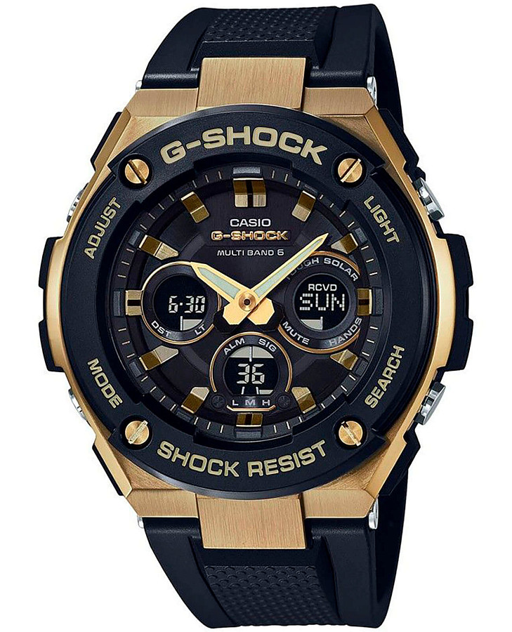 Часы Casio G-Shock GST-W300G-1A9 — мужские, черный