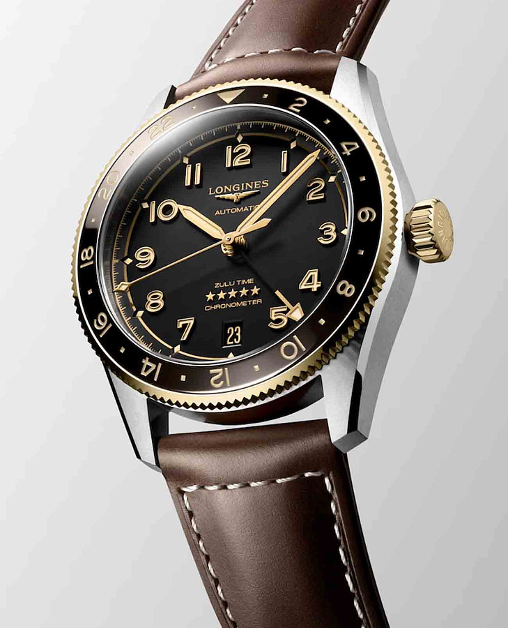 Часы Longines Spirit L3.802.5.53.2 — механические, Швейцария, мужские