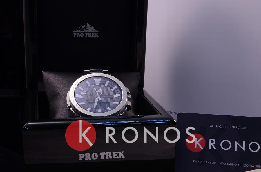Часы Casio Pro Trek PRX-8000GT-7PR — кварцевые, Япония, мужские