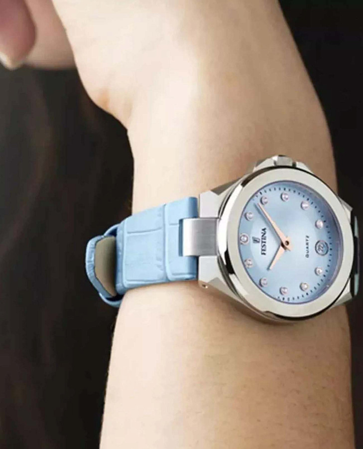 Часы Festina Mademoiselle F20701/3 — кварцевые, сталь металл