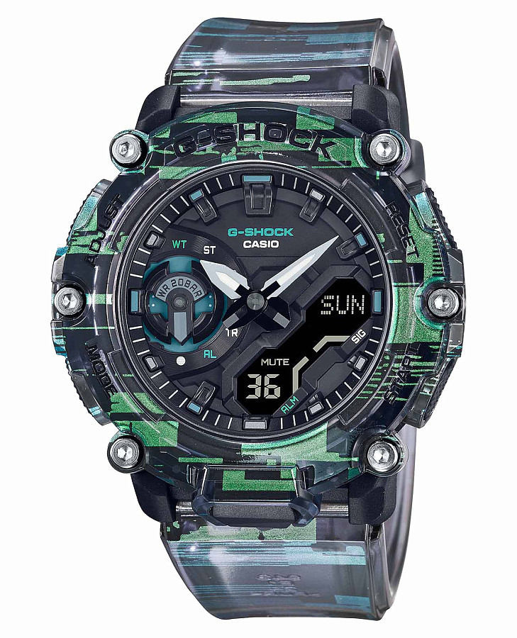 Часы Casio G-Shock GA-2200NN-1A — мужские, черный