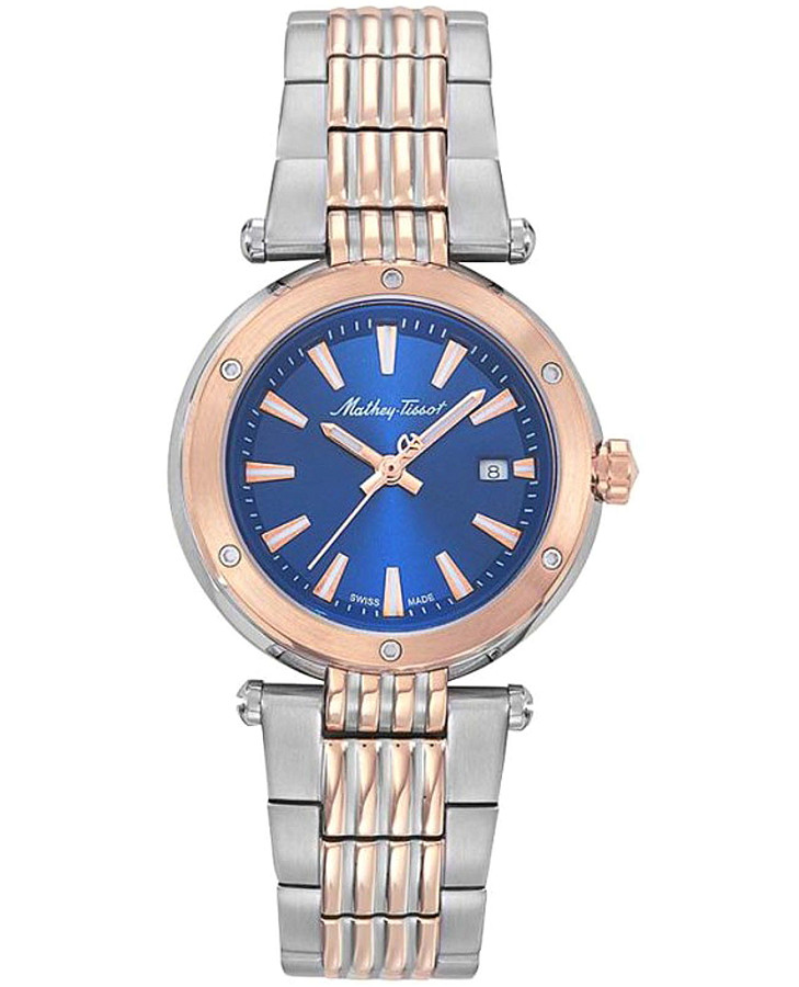 Часы Mathey-Tissot Neptune D912RBU — женские, синий