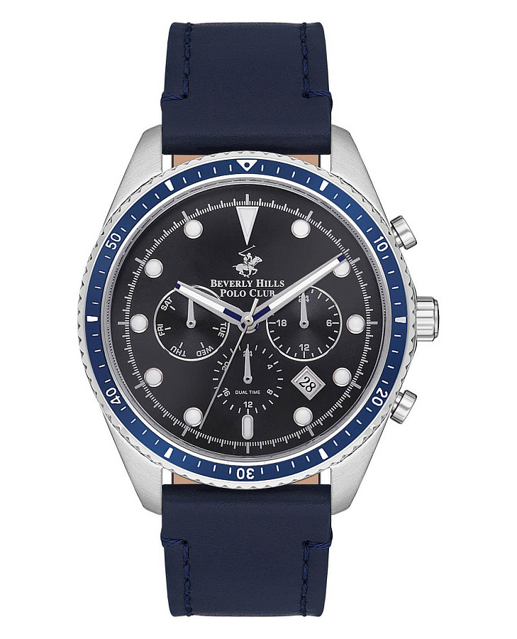 Часы Beverly Hills Polo Club BP3355X.399 — мужские, синий