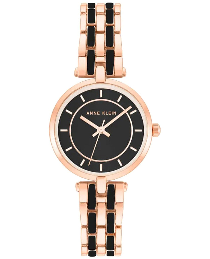 Часы Anne Klein Metals 3918BKRG — женские, черный