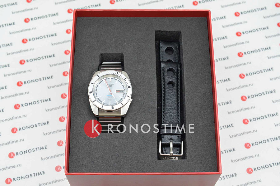 Часы Seiko 5 Sports SRPL03K1 — мужские, нержавеющая сталь