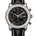 Швейцарские механические часы Breitling Navitimer Chronograph GMT 46 A24322121B1X1
