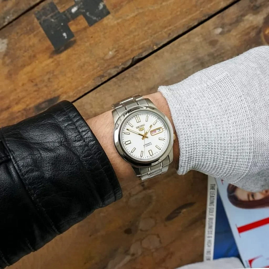 Часы Seiko 5 Regular SNKK07J1 — механические, Япония, мужские