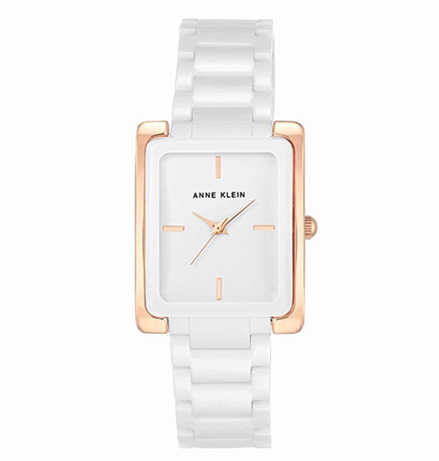 Часы Anne Klein Classic 2952WTRG — женские, белый