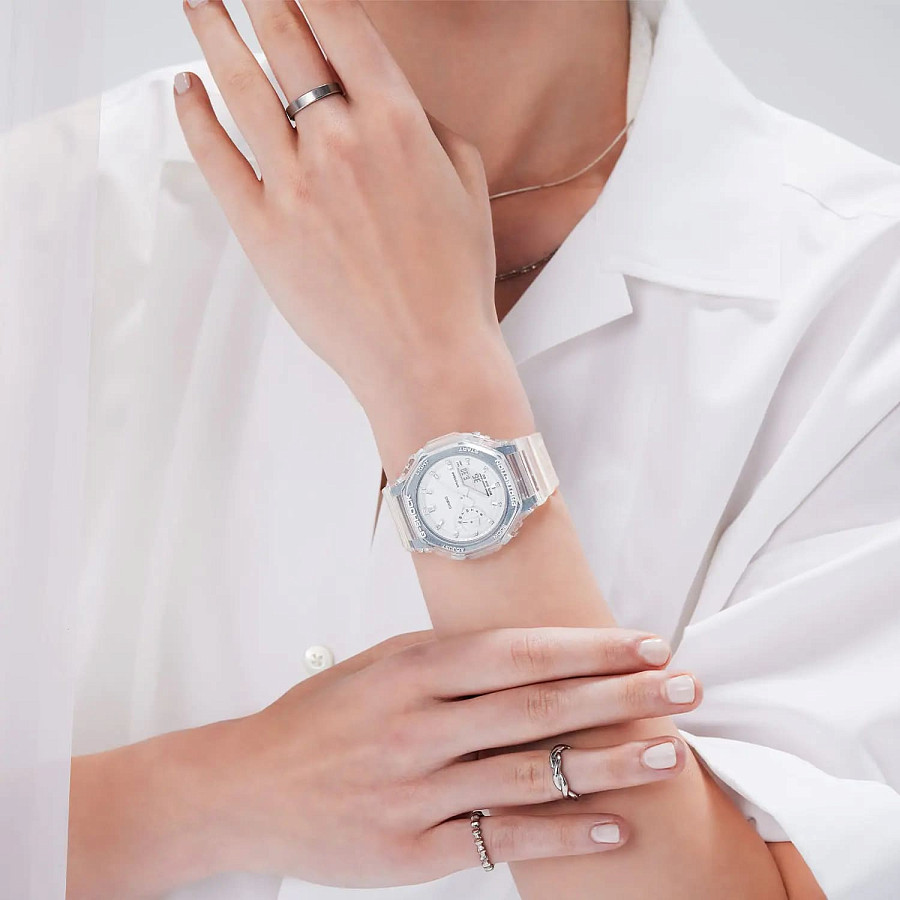 Часы Casio G-Shock GMA-S2100SK-7A — электронные, пластик