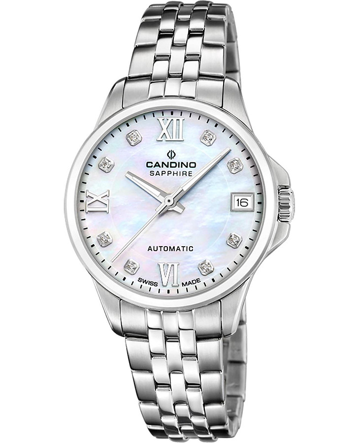 Часы Candino Automatic Ladies C4770/1 — женские, перламутровый