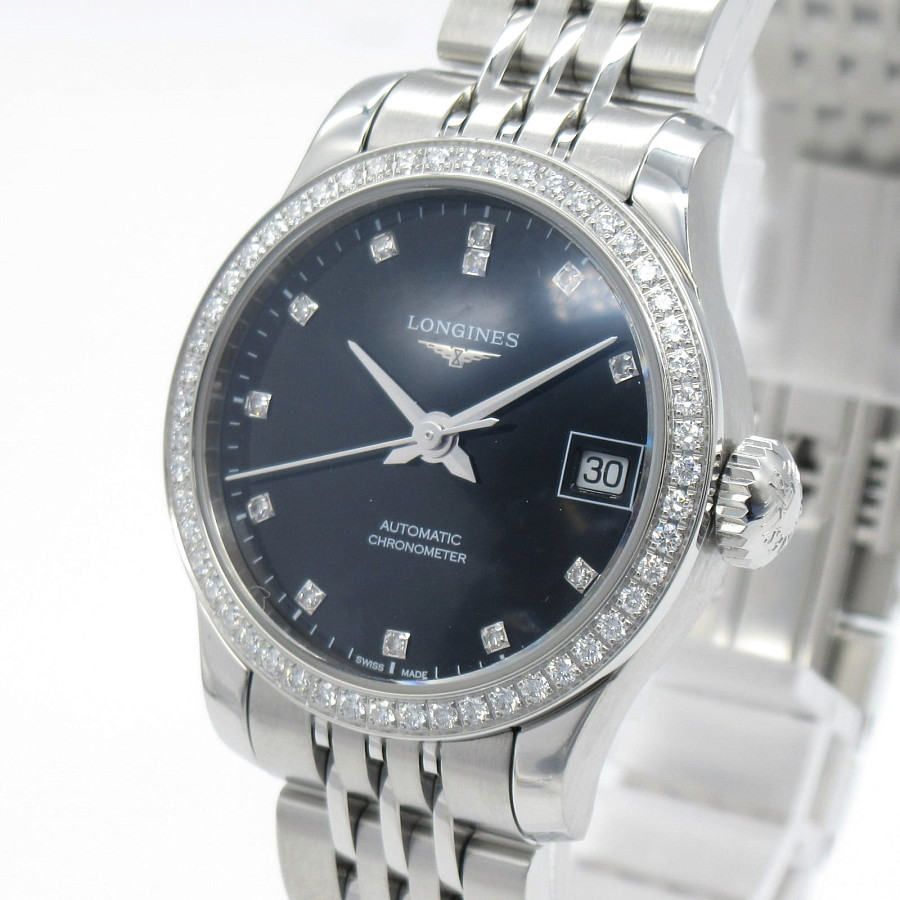 Часы Longines Record Collection L2.320.0.57.6 — нержавеющая сталь, женские