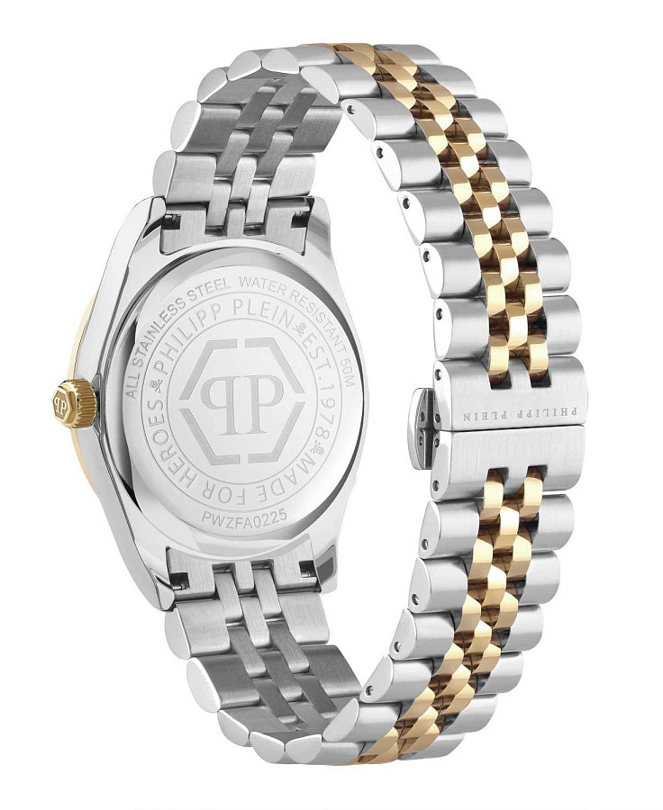 Часы Philipp Plein Plein Icon Chain PWZFA0225 — кварцевые, сталь металл