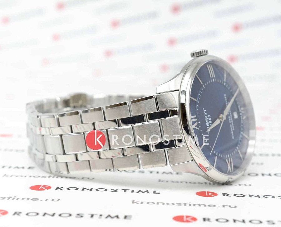 Часы Tissot Chemin des Tourelles Powermatic 80 42mm T139.407.11.048.00 — нержавеющая сталь, мужские