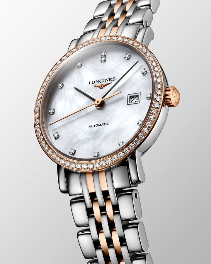 Часы Longines Elegant Collection L4.310.5.88.7 — металл сталь золото, Швейцария