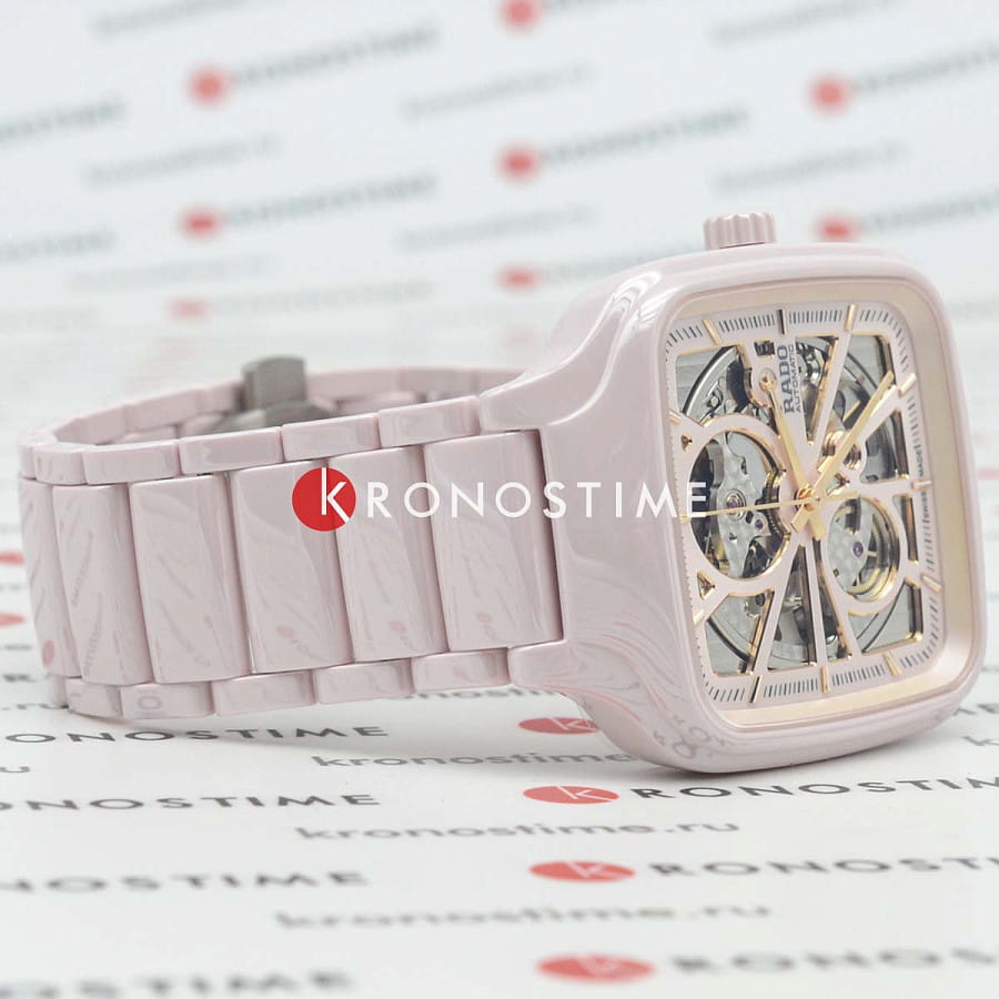 Часы Rado True Square Automatic Open Heart R27123012 — керамика, Швейцария