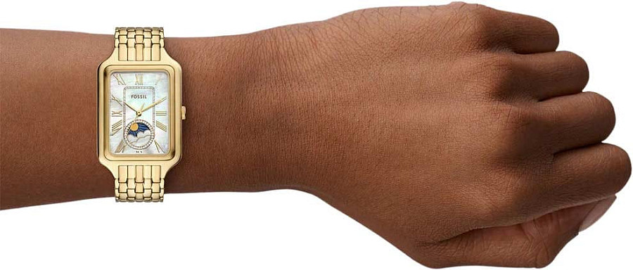 Часы Fossil Raquel ES5398 — перламутровый, сталь металл