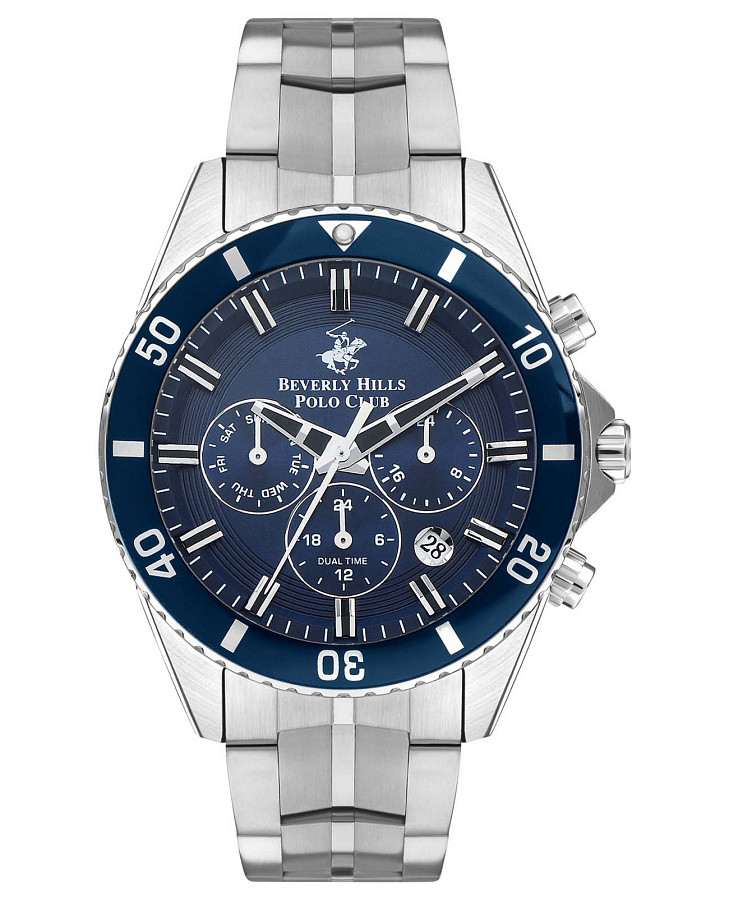 Часы Beverly Hills Polo Club BP3500X.390 — мужские, синий