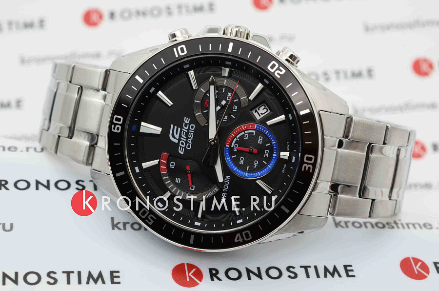 Часы Casio Edifice EFR-552D-1A3VUDF (EFR-552D-1A3) — кварцевые, Япония, мужские