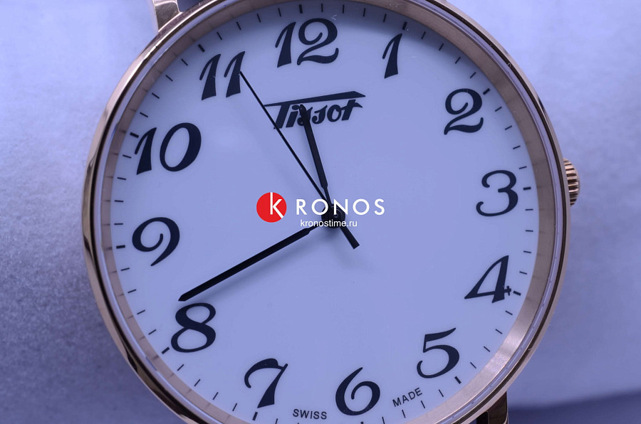 Часы Tissot Everytime Large T109.610.36.012.01 — белый, сталь металл