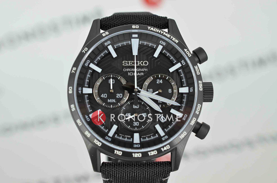 Часы Seiko SSB417P1 — кварцевые, сталь металл