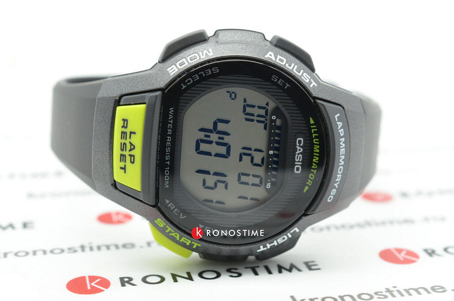 Часы Casio Collection LWS-1000H-1A — пластик, женские