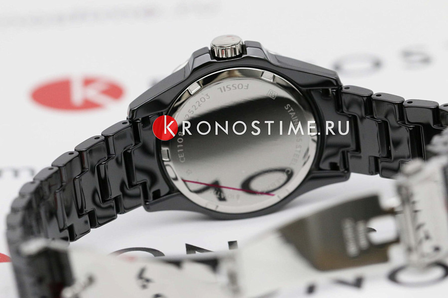 Часы Fossil FB-01 CE1108 — женские, керамика