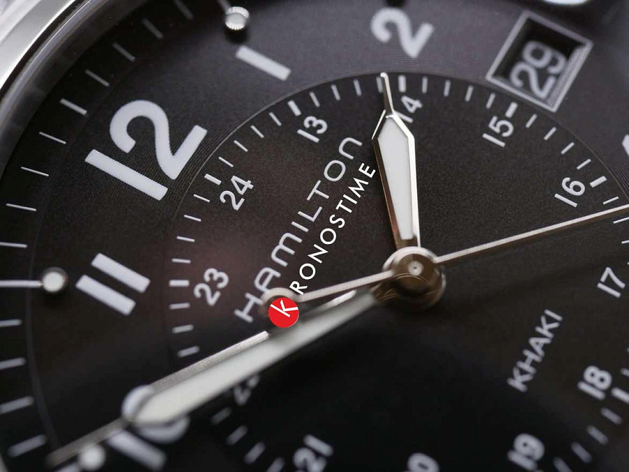 Часы Hamilton Khaki Field Quartz H68551933 — нержавеющая сталь, мужские