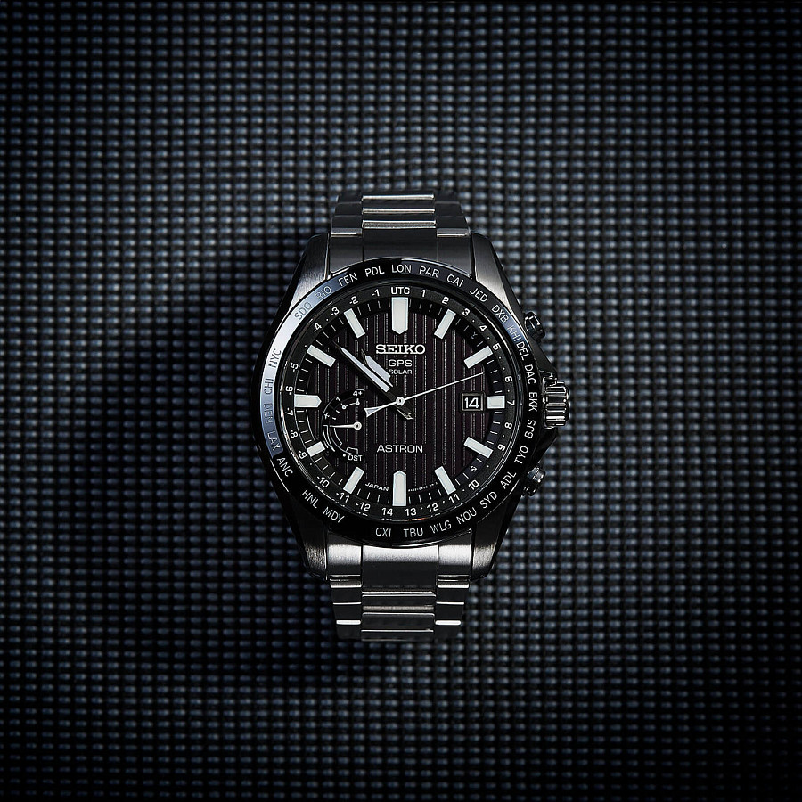 Часы Seiko Astron GPS Solar SSE161J1 — кварцевые, Япония, мужские