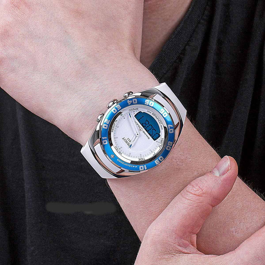 Часы Tissot T-Tactile Sailing-Touch T056.420.17.016.00 — кварцевые, сталь металл