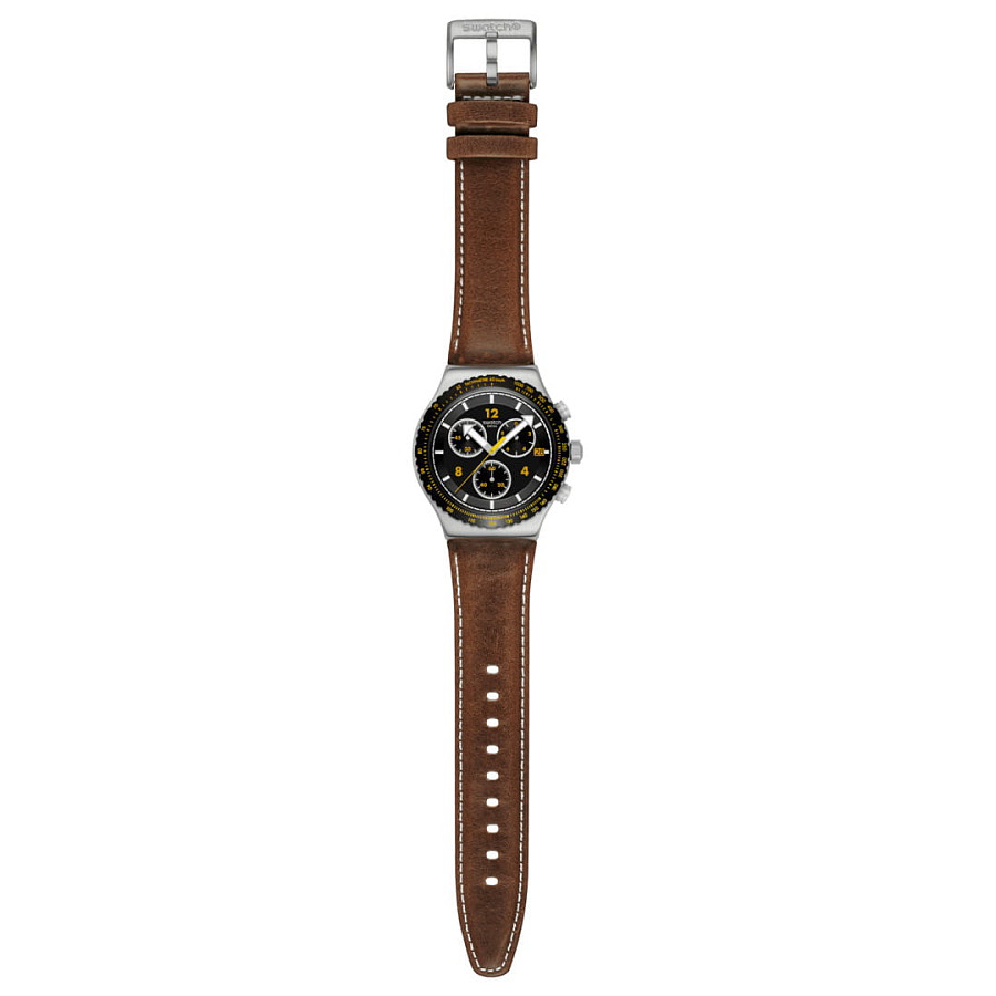 Часы Swatch I New Chrono YVS530 — металл сталь, Швейцария