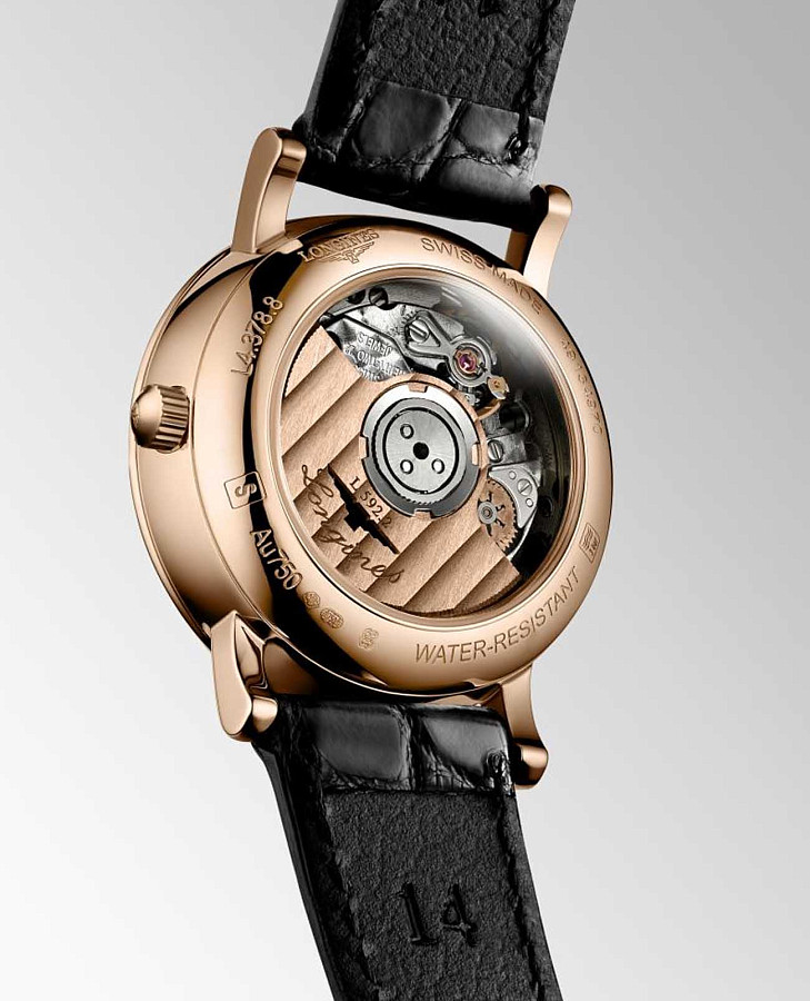 Часы Longines Elegant L4.378.8.11.0 — механические, металл сталь