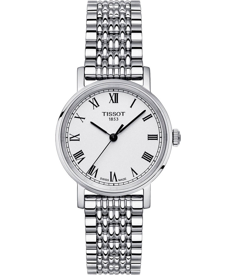 Часы Tissot Everytime Small Jungfraubahn Edition T109.210.11.033.10 — женские, белый