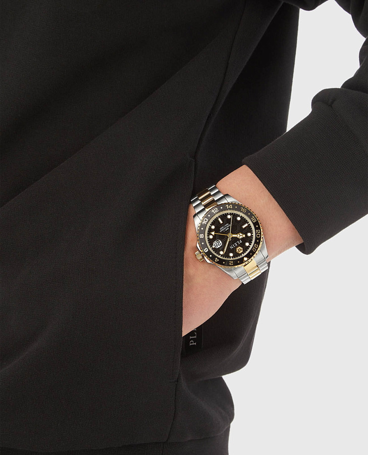 Часы Philipp Plein GMT-I Challenger PWYBA0323 — кварцевые, металл сталь