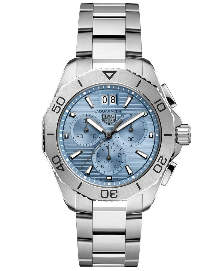 Часы TAG Heuer Aquaracer Professional 200 Date CBP1112.BA0627 — мужские, голубой