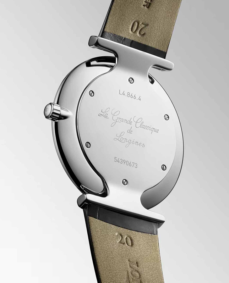 Часы Longines La Grande Classique L4.866.4.11.2 — кварцевые, металл сталь