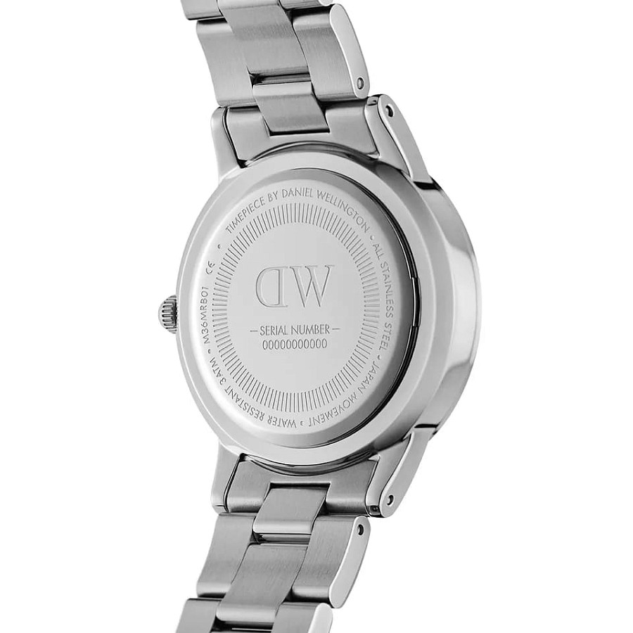 Часы Daniel Wellington Iconic Link Emerald DW00100427 — нержавеющая сталь, мужские