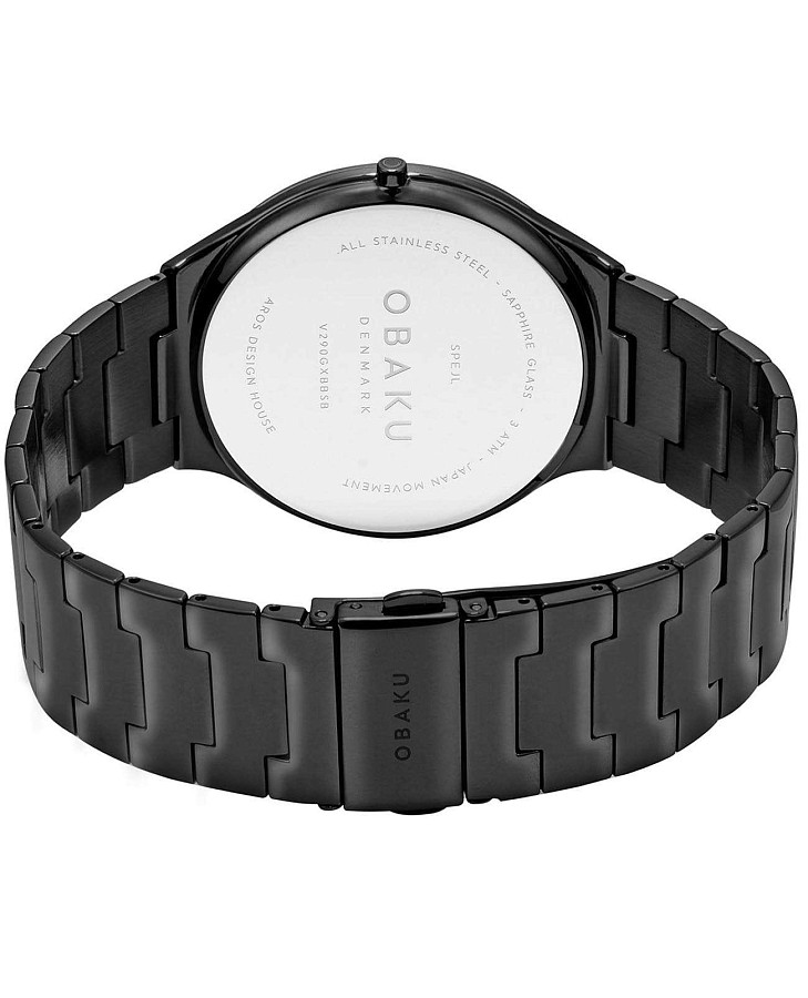 Часы Obaku Linje Jude V292GXMBSB — Дания, кварцевые
