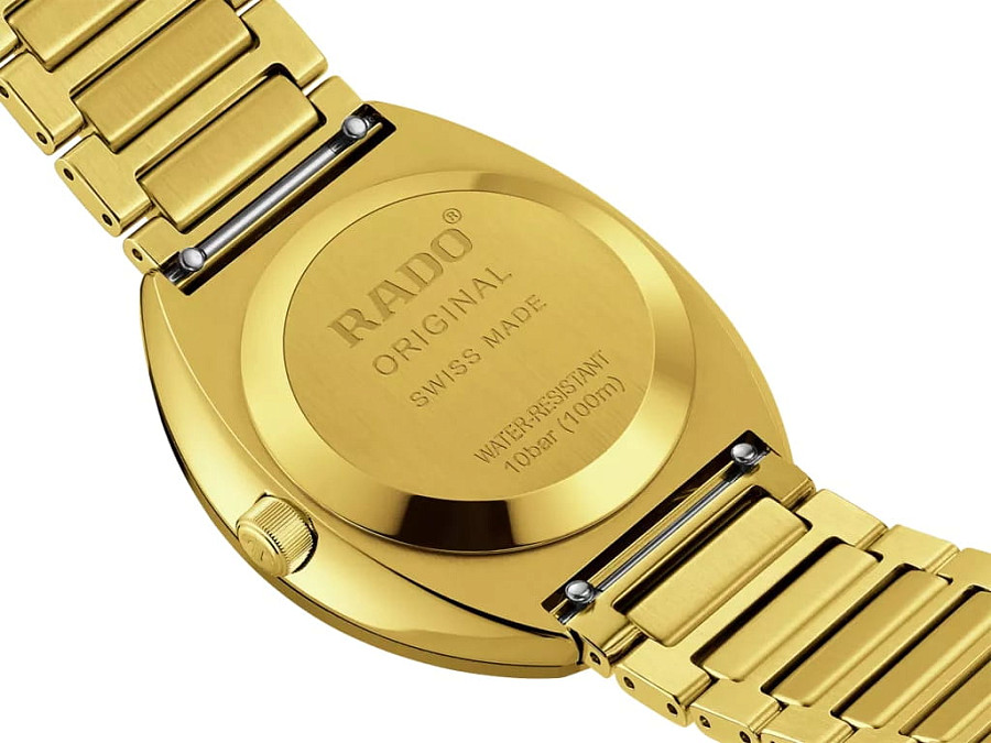 Часы Rado The Original Automatic R12161253 — нержавеющая сталь с pvd-покрытием, мужские