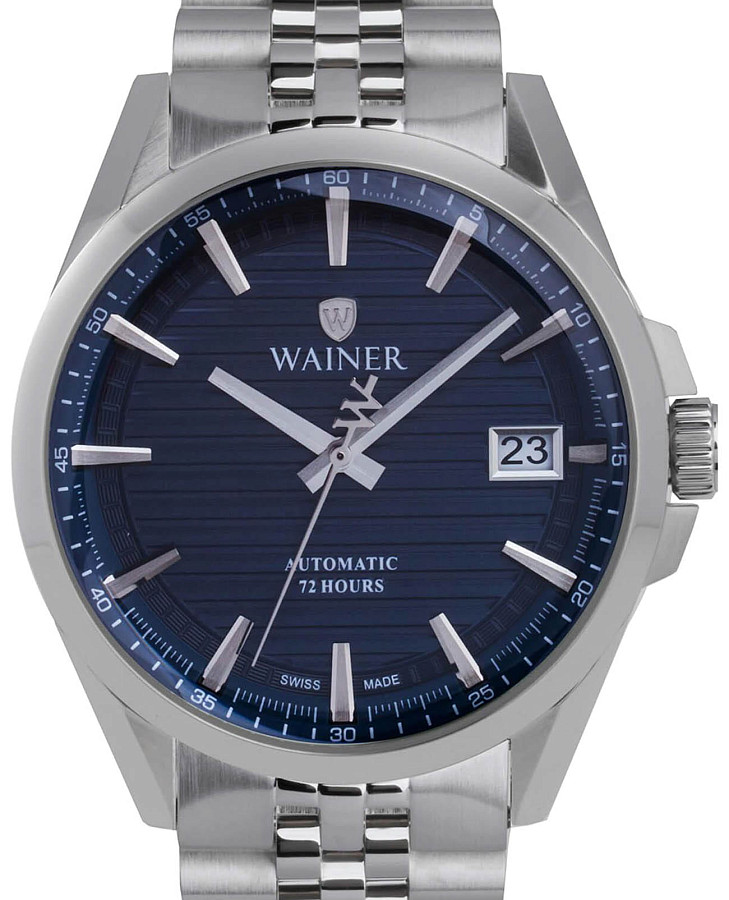 Часы Wainer Automatic WA.25401-B — механические, сталь металл
