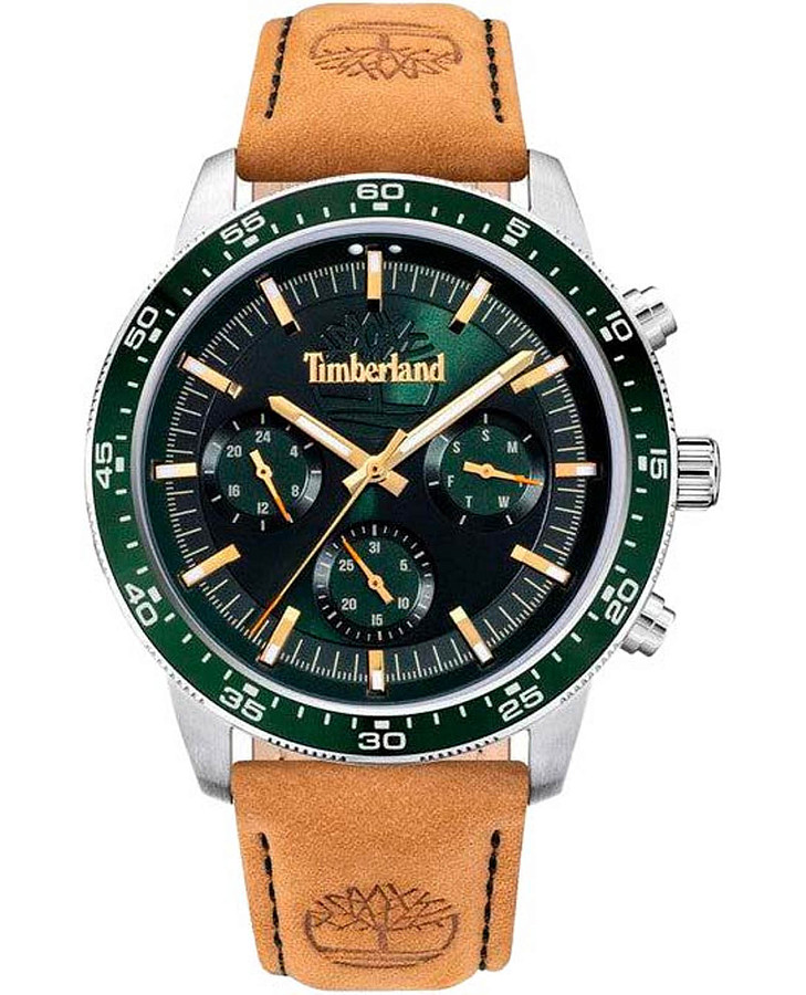 Часы Timberland Parkman TDWGF0029001 — мужские, зеленый