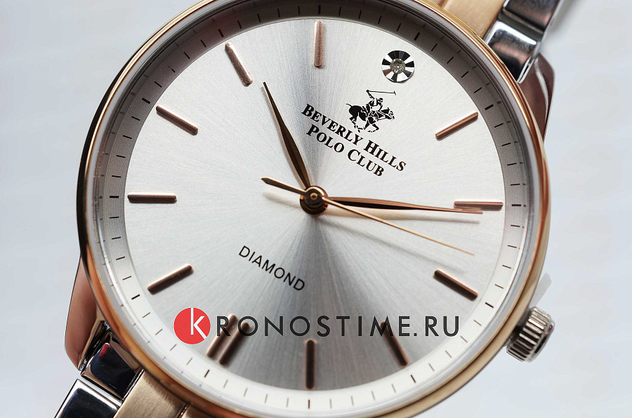 Часы Beverly Hills Polo Club BP3230X.530 — кварцевые, сталь металл