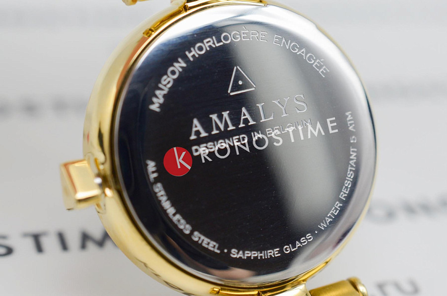 Часы Amalys Clarysse AMW-209 — женские, нержавеющая сталь с pvd-покрытием