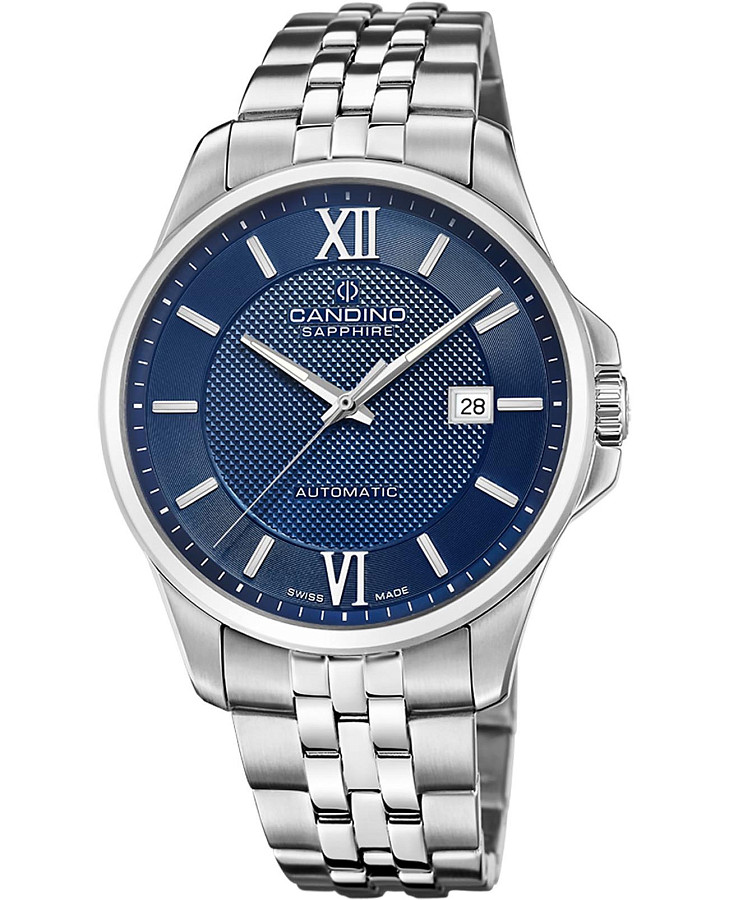 Часы Candino Automatic Gents C4768/2 — мужские, синий
