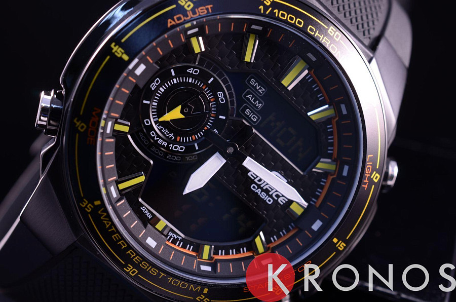 Часы Casio Edifice EFA-131PB-1A — металл, Япония